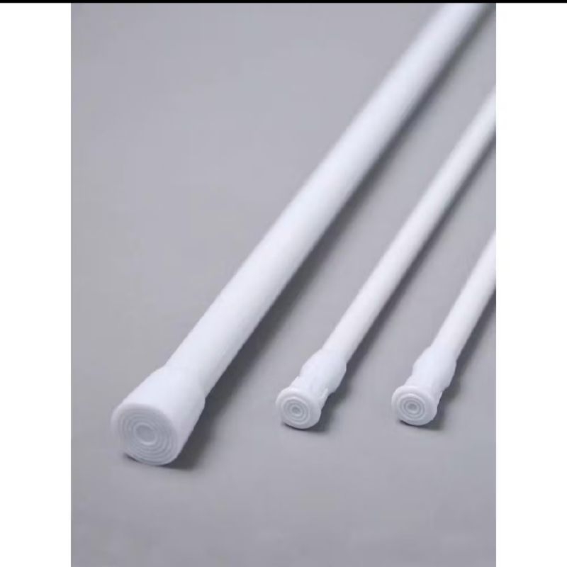 TIANG PIPA TONGKAT FLEKSIBEL 30cm-350cm TANPA DIPAKU/TIANG Gorden multifungsi / tiang gorden dapur /