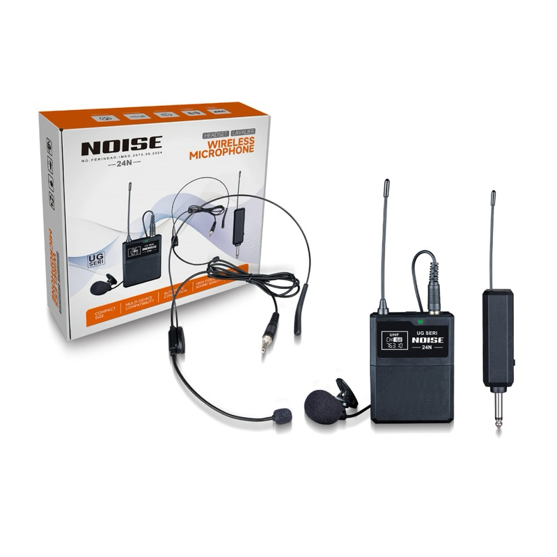 Mic Clip ON Bando + jepit Noise 1 chanel (mic imam)/ Microphone headset(bando) + jepit