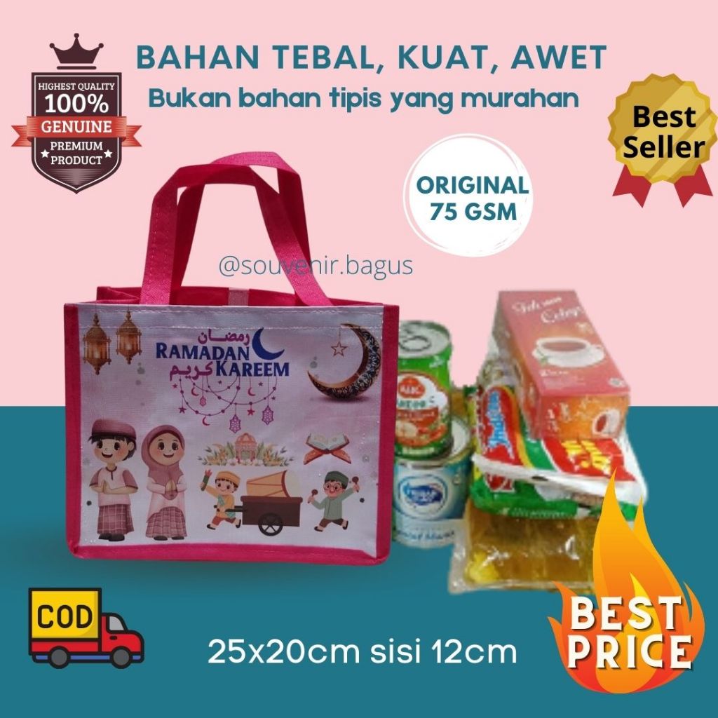 

Tas Hampers Ramadan Kareem Anak Lebaran Marhaban Ya Ramadan