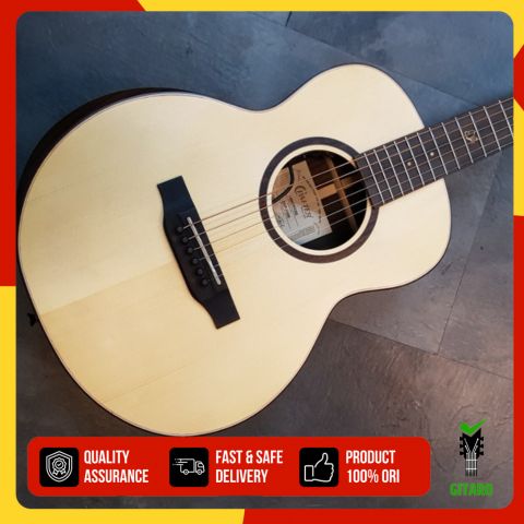 Gitar Akustik Elektrik CRAFTER MINO ROSE Solid Brand Korea Plus Tas