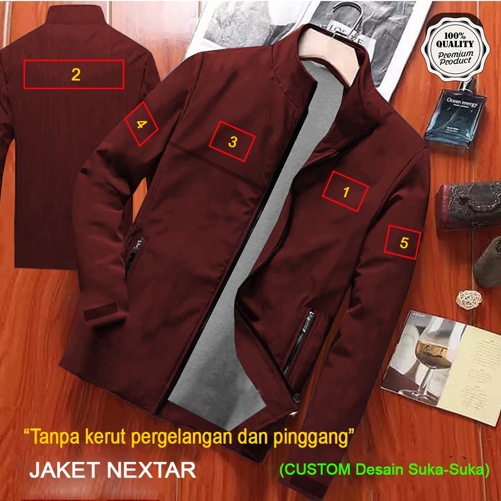 JAKET tanpa kerutan NEXTAR CUSTOM DESAIN SUKA SUKA / AJKET FREE CUSTOM SABLON / JAKET DISTRO NEXTAR