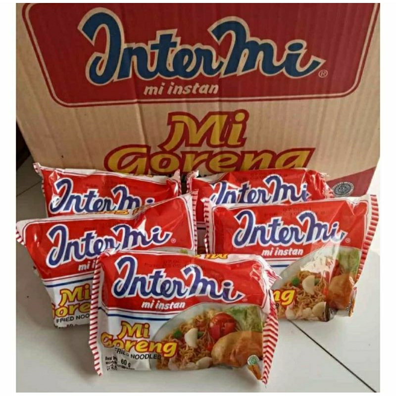 

mie instan intermie ecer dan per dus