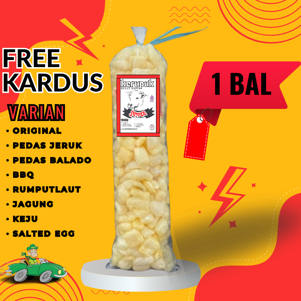 

kerupuk kulit sapi 1 balkrupuk dorokdok rambak kulit sapi enak gurih murah