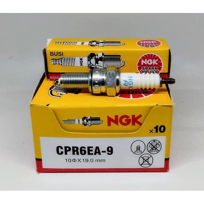BUSI NGK CPR6EA ORIGINAL BUSI MOTOR UNTUK HONDA JENIS MATIC DAN BEBEK