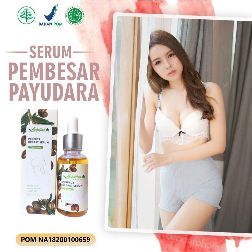 AZHATINA PERFECT BREAST SERUM Pembesar Payudara ampuh permanen_Pengencang payu darah BPOM NA : 18200