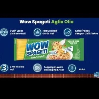 

MIE WOW SPAGETI 1 RENCENG ISI 5 PCS