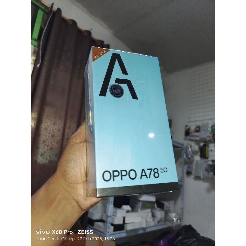 

dus kotak Oppo a78 5g original