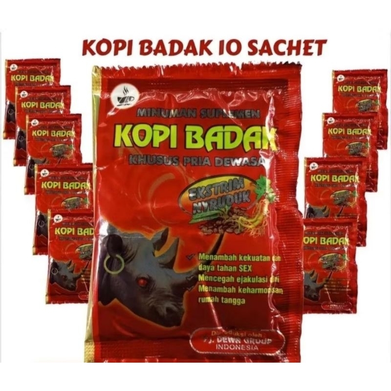 

Kopi Badak Paket 10 bungkus asli no kw kw