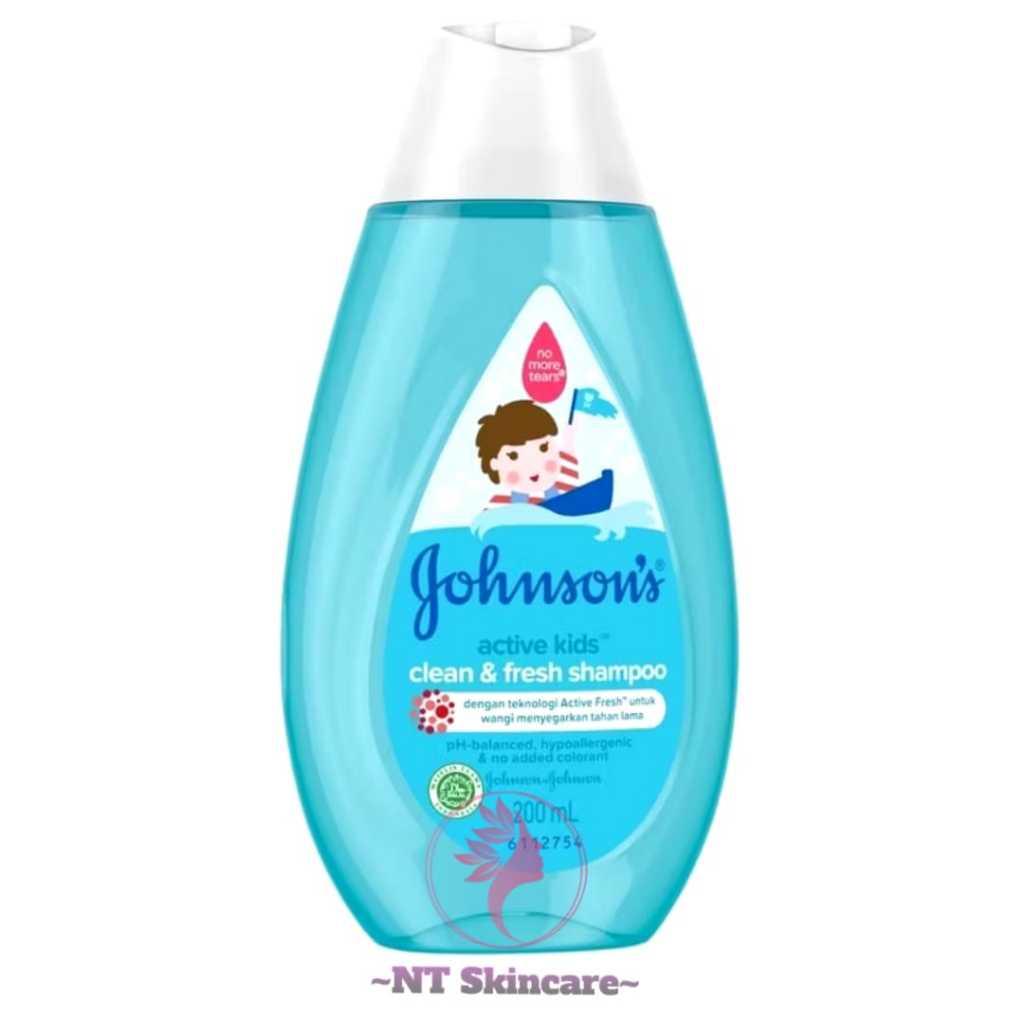 JOHNSON'S active kids shiny shampoo baby sampo bayi sampo jhonsons 100 ml