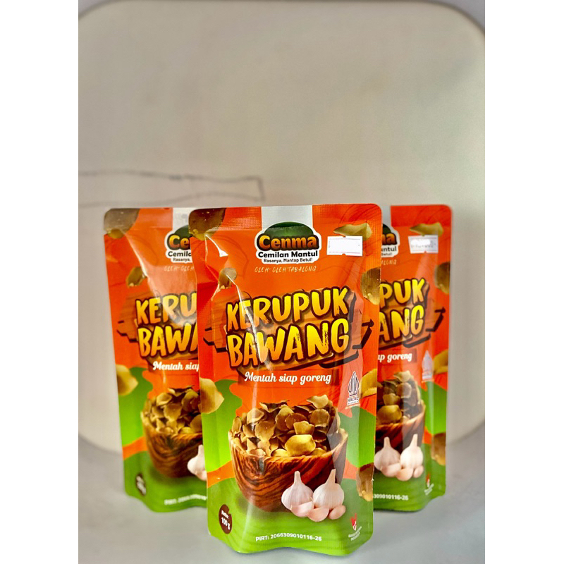 

Kerupuk Bawang Mentah Siap Goreng