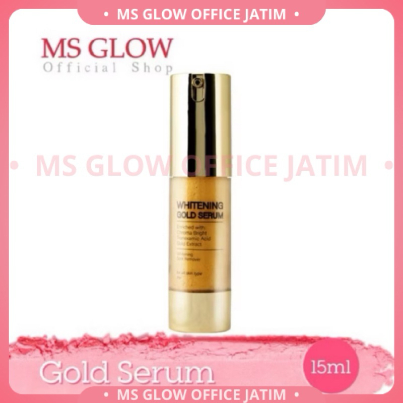 MS GLOW Serum Gold MS Glow / MS Glow whitening Gold Serum