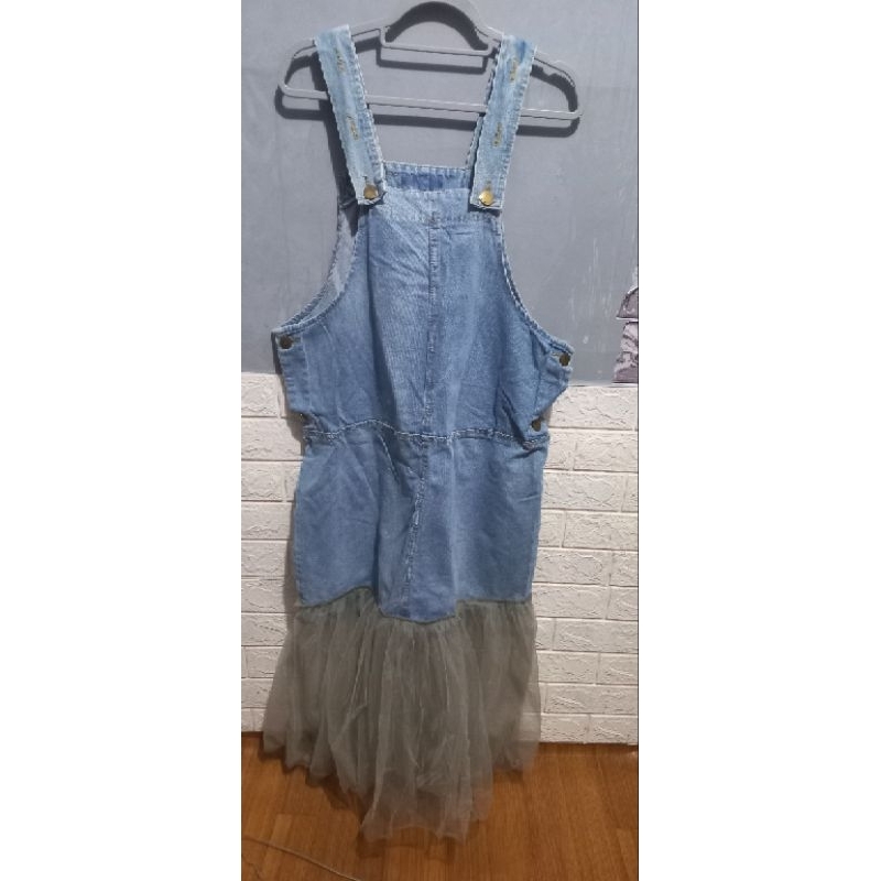 Overall Jeans mix tutu