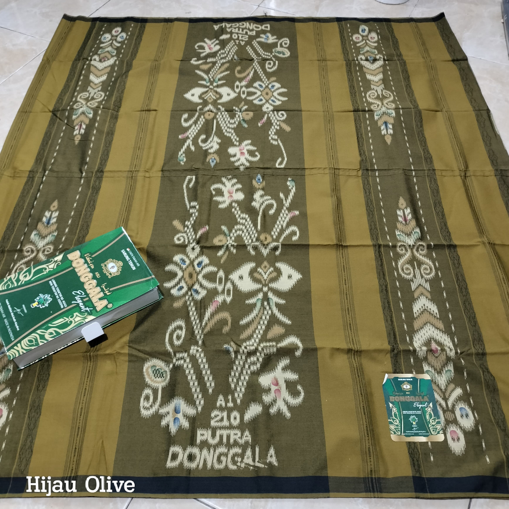 SARUNG DONGGALA  RAYON JAHIT TENGAH ASLI HABIB ABDILLAH ALAYDRUS