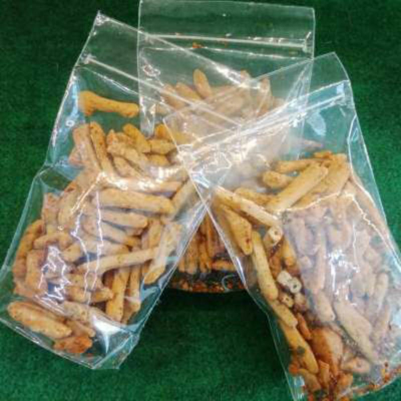 

Basreng original, jagung bakar, balado, chili