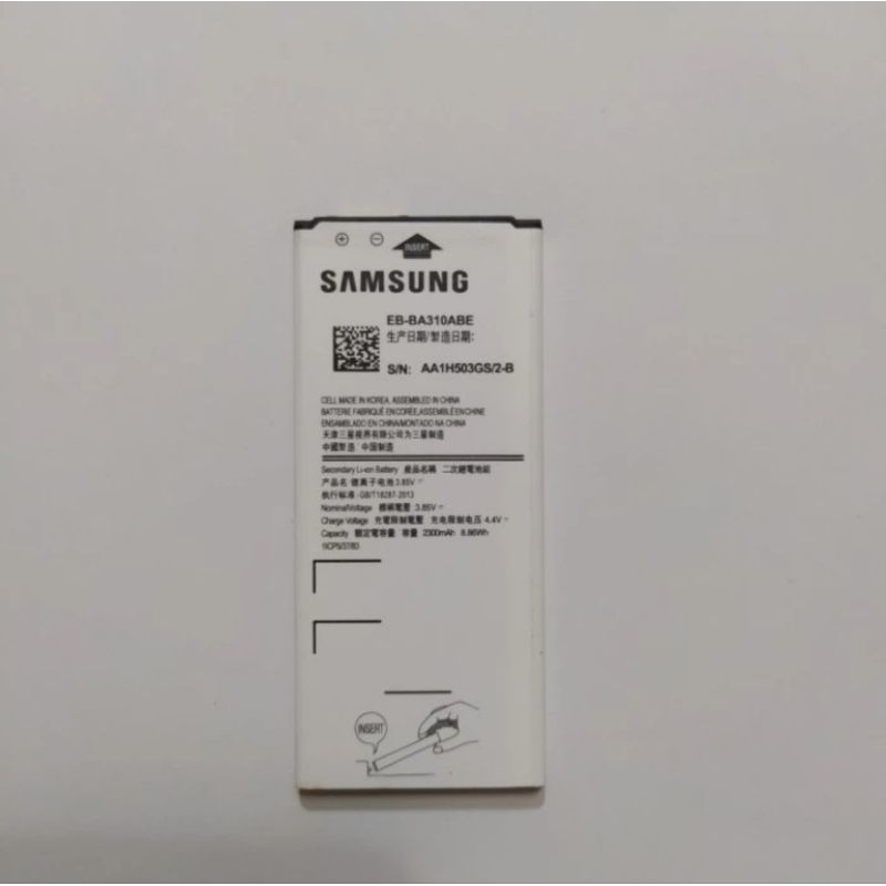 BATERAI BATRE BATTERY BATERE SAMSUNG A3 A310 2016 .