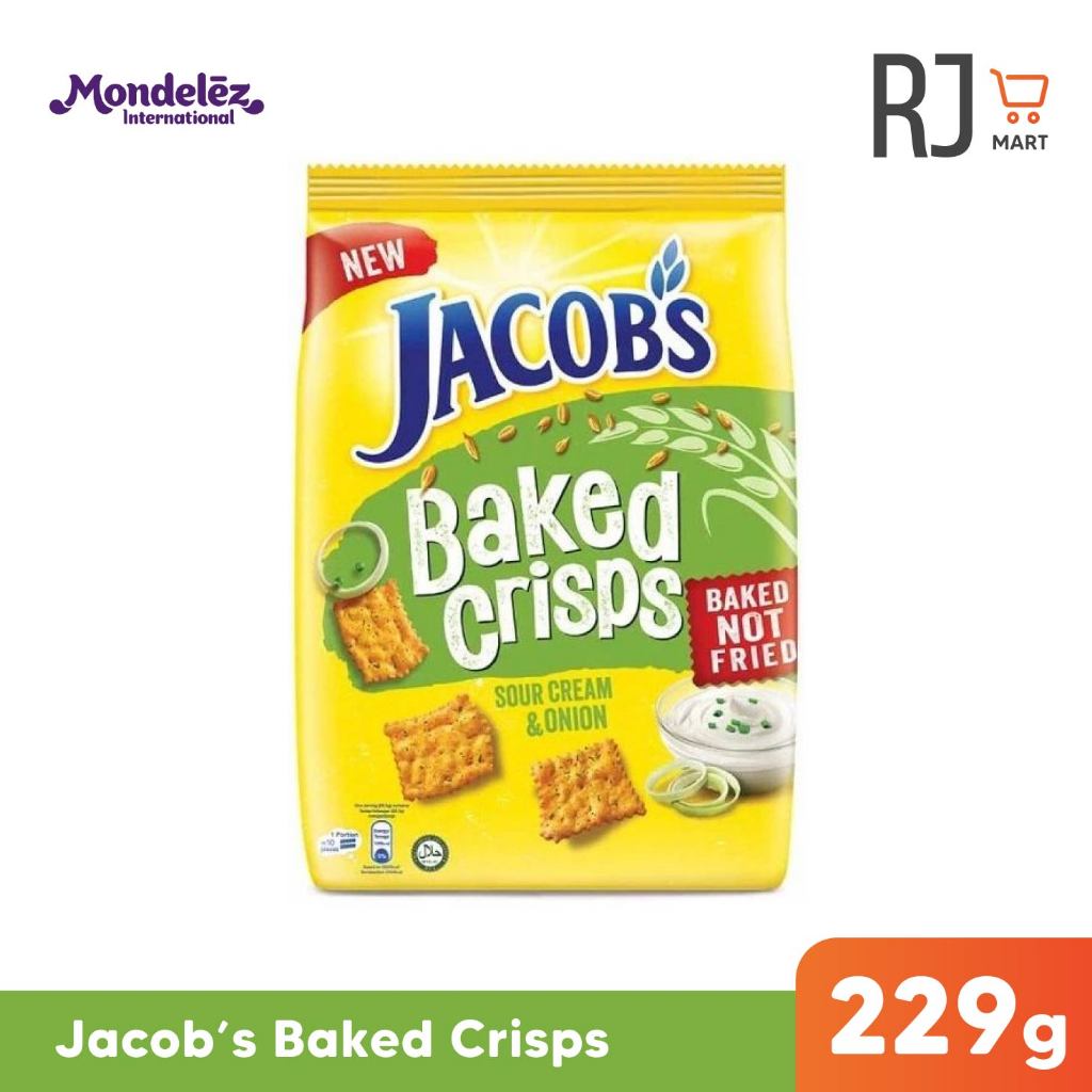 

Jacob's | Baked Crisps Sour Cream & Onion 230g (Malaysia)