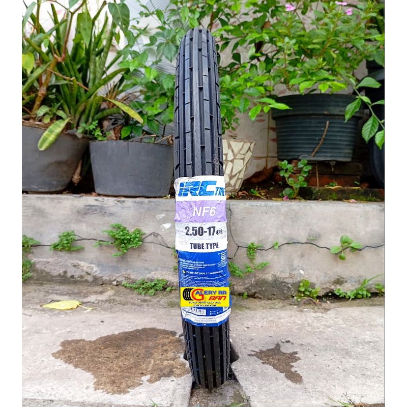 Ban Irc NF6 250-17 Ban Klasik Tubetype / Bukan Tubeless Ban Montor Ring 17 ban irc nf6 250-17 ban kl