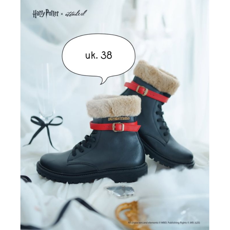 ittaherl x harry potter viktor krum boots ink uk. 38