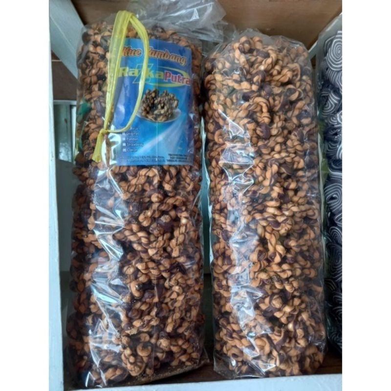 

KUE TAMBANG UNTIR UNTIR CEMILAN MANIS GURIH 500GRAM