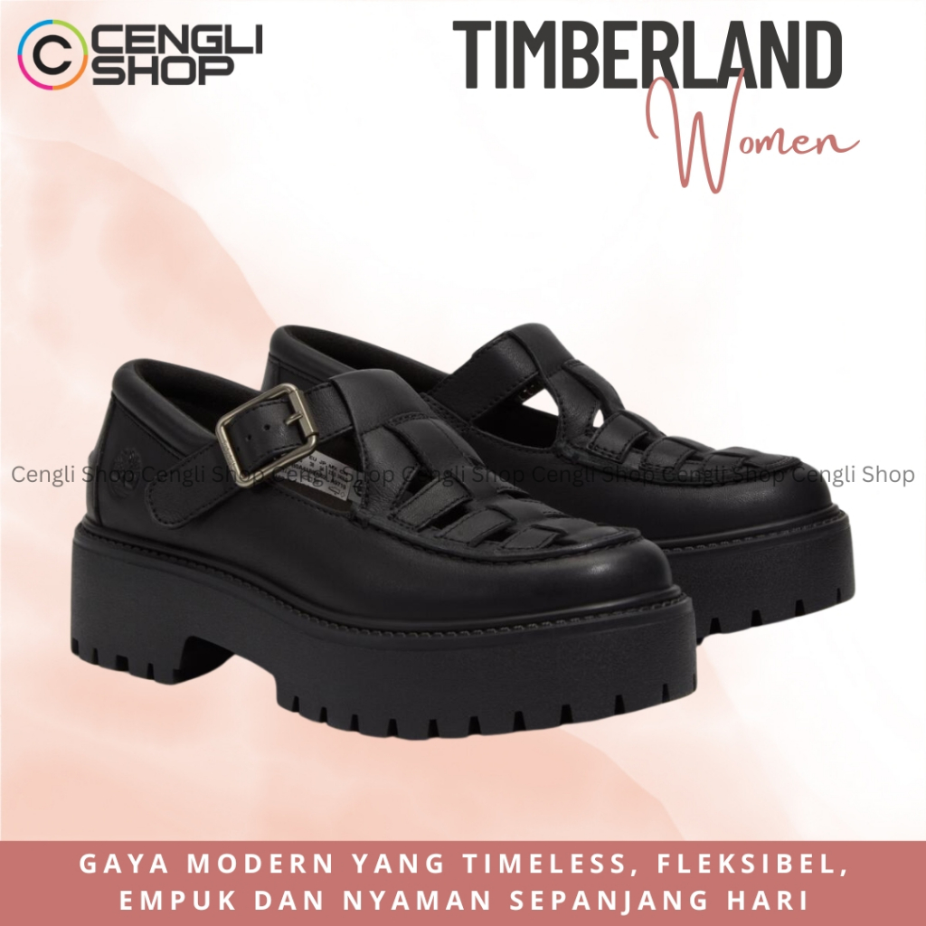 SEPATU TIMBERLAND WANITA ORIGINAL MARY JANE BOOT BOOTS KULIT ASLI ORI TW25
