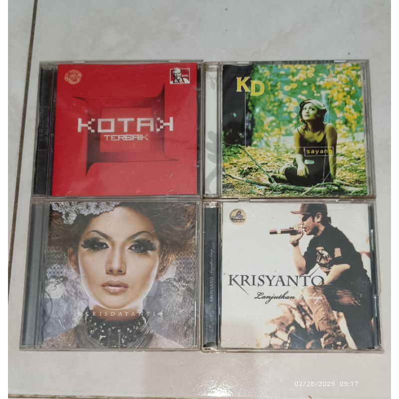 cd Indonesia KOTAK-Terbaik (3) / KRISDAYANTI-Sayang / KRISDAYANTI (2) / KRISYANTO (JAMRUD) -Lanjutka