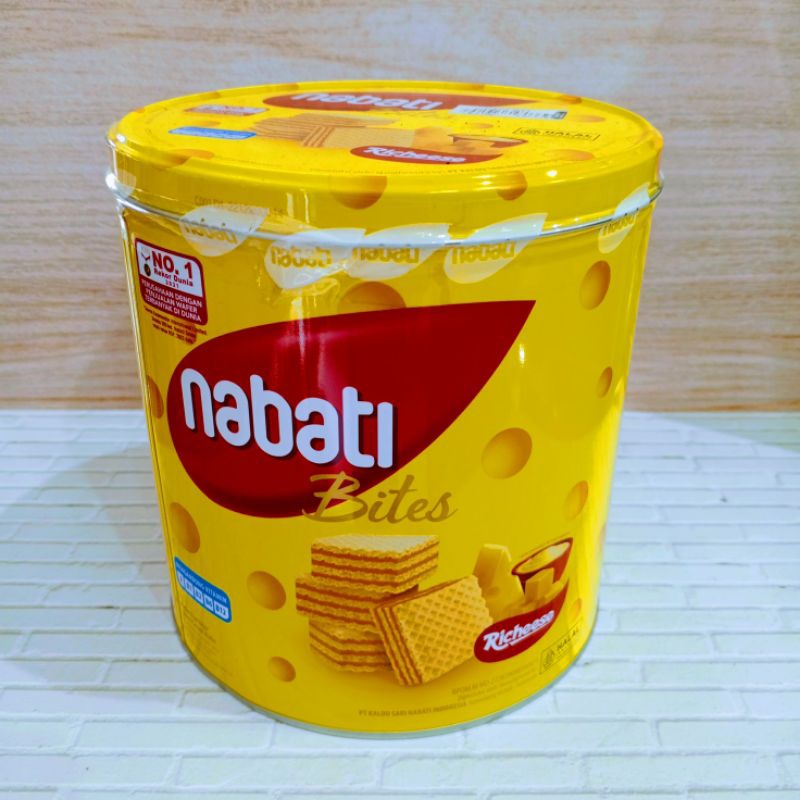 

Nabati wafer Keju kaleng|Nabati bites richeese