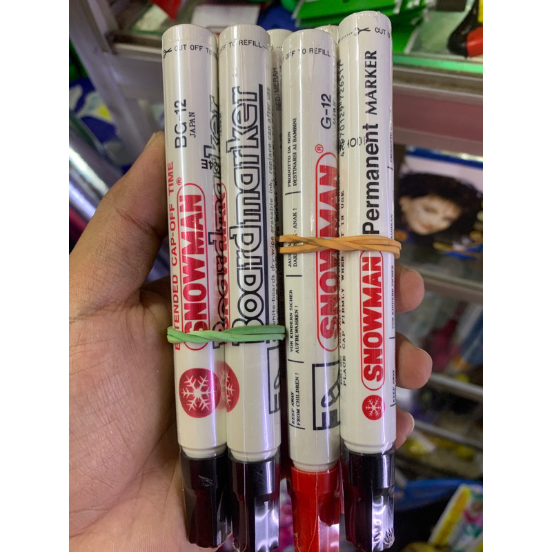 

SPIDOL SNOWMAN BESAR PERMANENT/BOARD MARKER