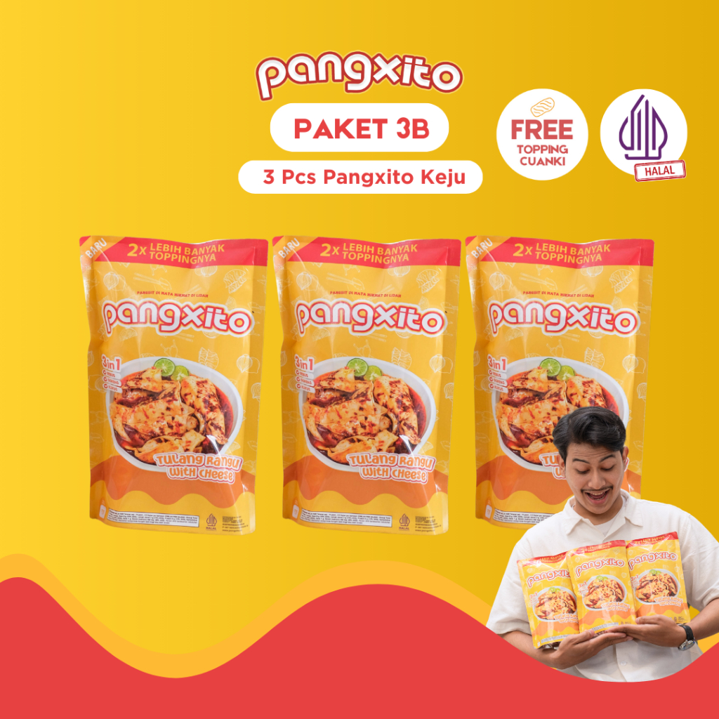 

3pcs Pangsit Tulang Rangu Isi Keju - Pangxito