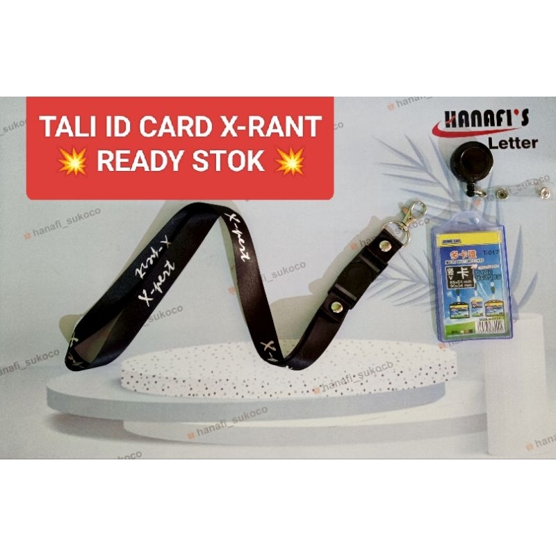 

x-rent tali id card printing x-rent (READY STOK) Lanyard satuan