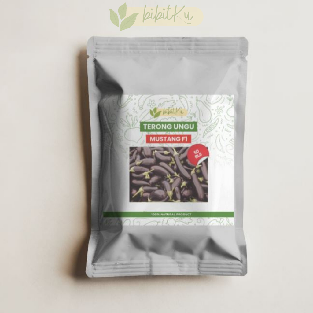 BENIH/BIBIT TERONG MUSTANG F1 TERONG UNGU BESAR TERONG UNGU PANJANG