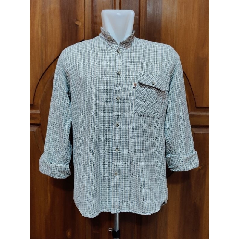 Kemeja Flanel Branded Original Second Size M