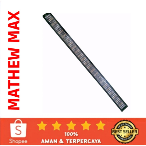 Lampu Strobo Wave Kaca Depan 120cm 140cm 4 Baris