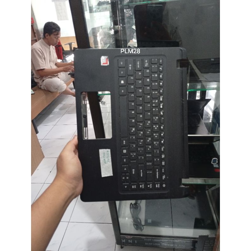 Palmrest Keyboard Acer A314-41 bisa untuk A314-33 Normal Tested Seken Original [ Casing Case Kesing 