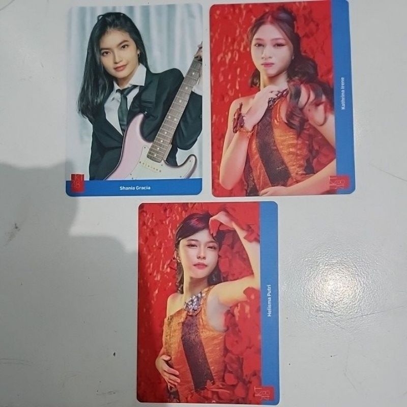 PHOTOCARD MNG JKT48 GRACIA ELI KATHRINA 10TH ANNIVERSARY TOUR