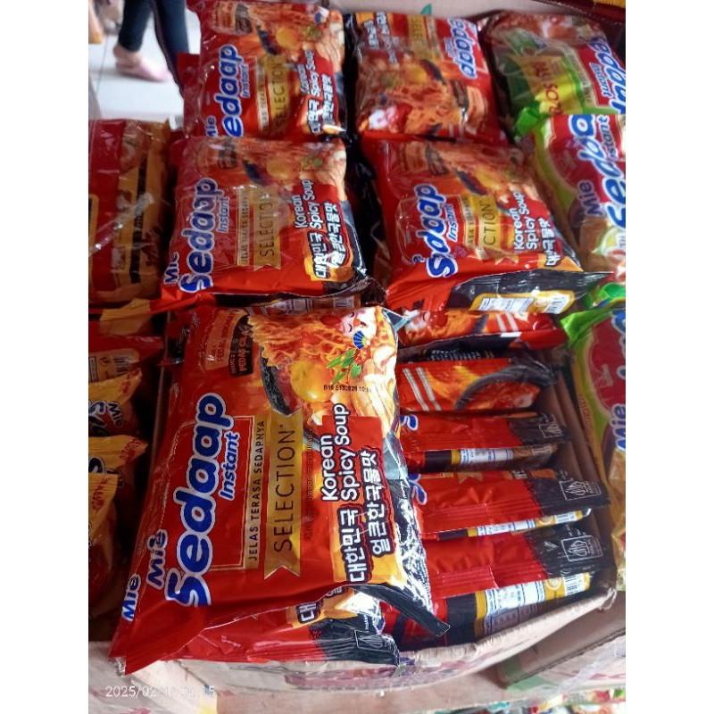

mie sedap korea kemasan 1 dus