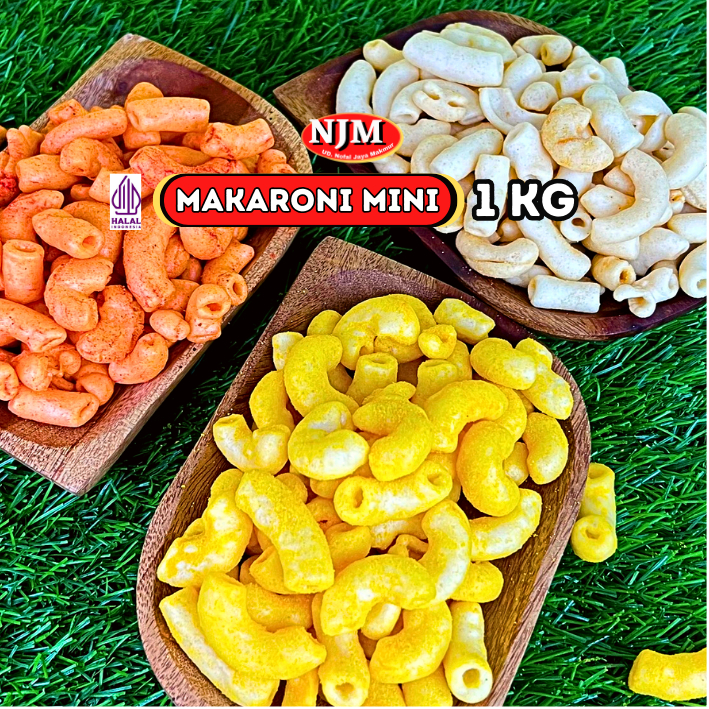 

NJM - MAKARONI MINI PEDAS BARBEQUE JAGUNG BAKAR‼️ 1.000Gr (1Kg)