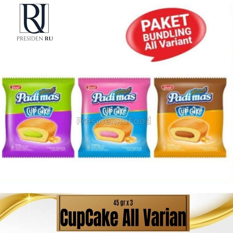 

Padimas Cup Cake 45gr-Bolu Padimas Cup Cake Viral | CUP CAKE 45GR PADIMAS All Varian