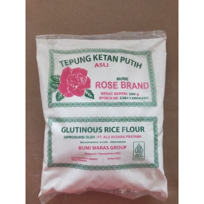 

tepung ketan rosebrand 500gr