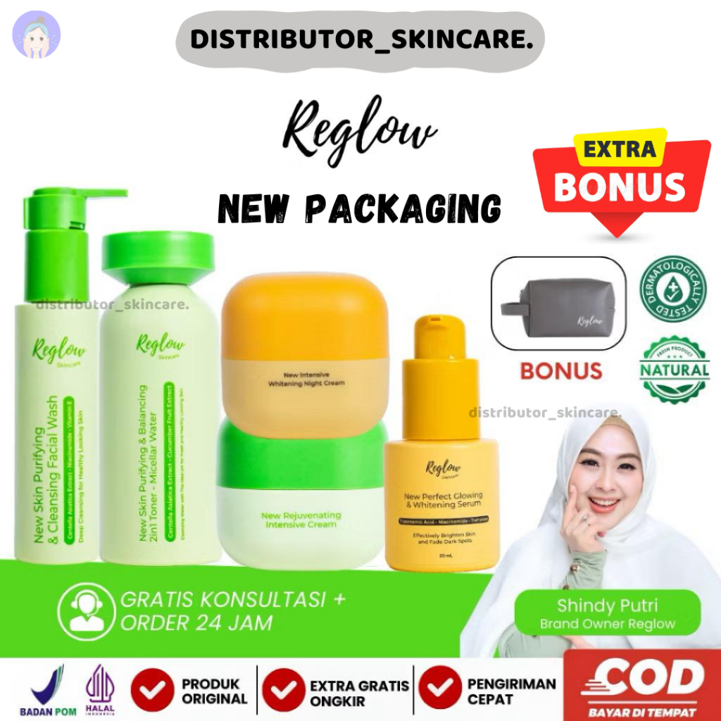 REGLOW SKINCARE ORIGINAL DR. SHINDY / REGLOW DR SHINDY SKINCARE / RE GLOW / SKINCARE REGLOW