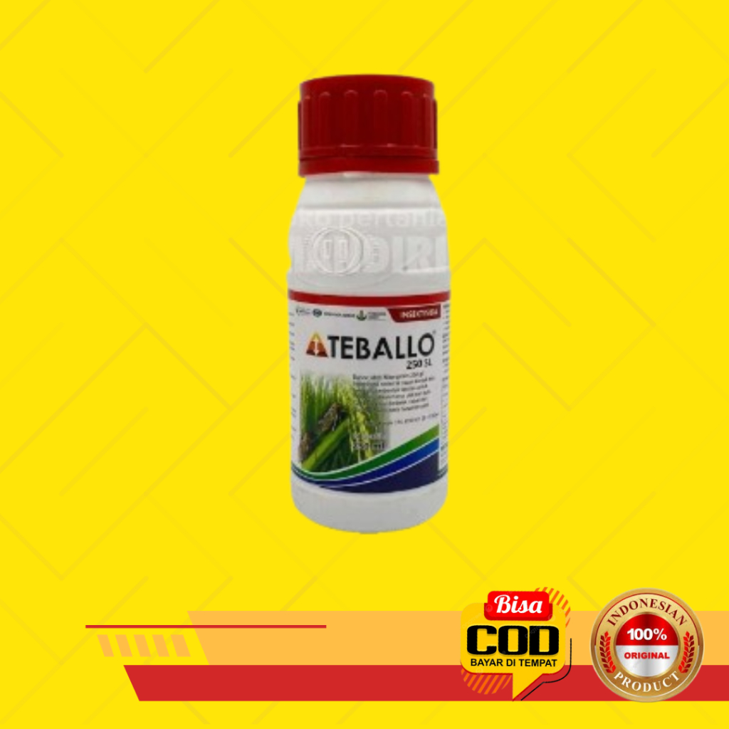 Teballo 250 ML Insektisida Hama Wereng Padi Insektisida Teballo Sistemik Racun Kontak & Lambung Pemb