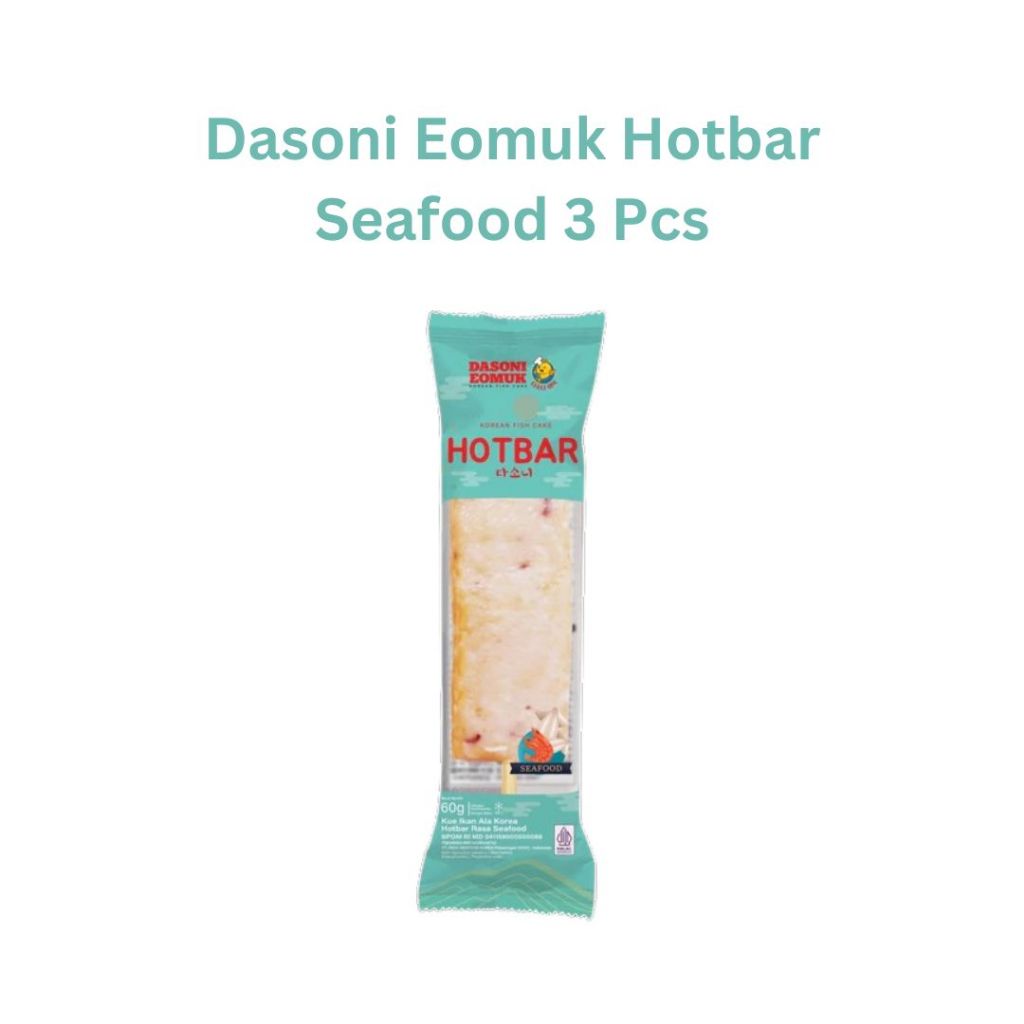 

Dasoni Eomuk Hotbar Seafood 3 Pcs