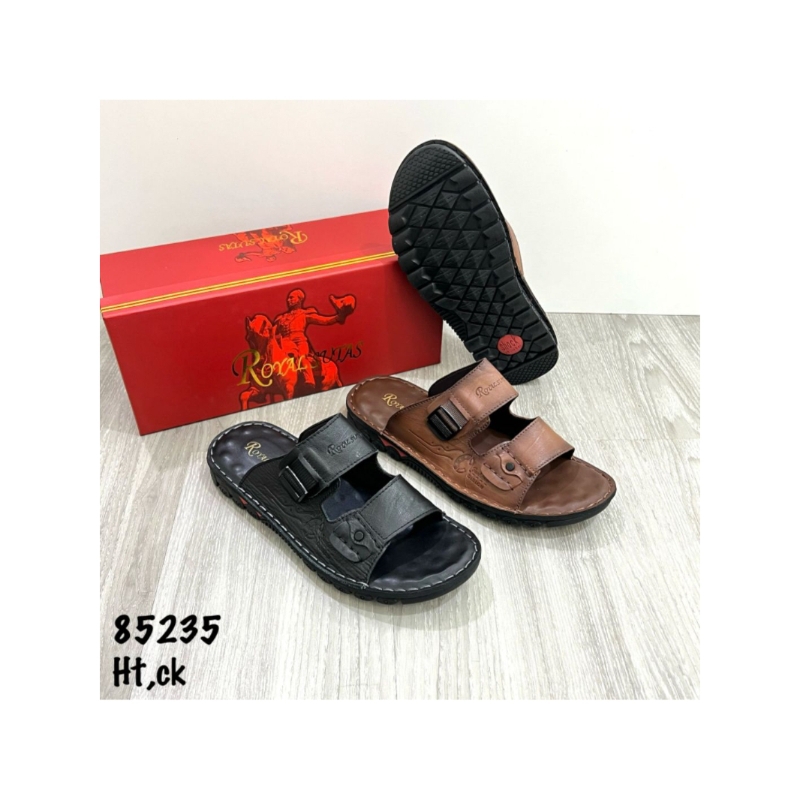 sandal kulit asli royal new mantul Jonggol