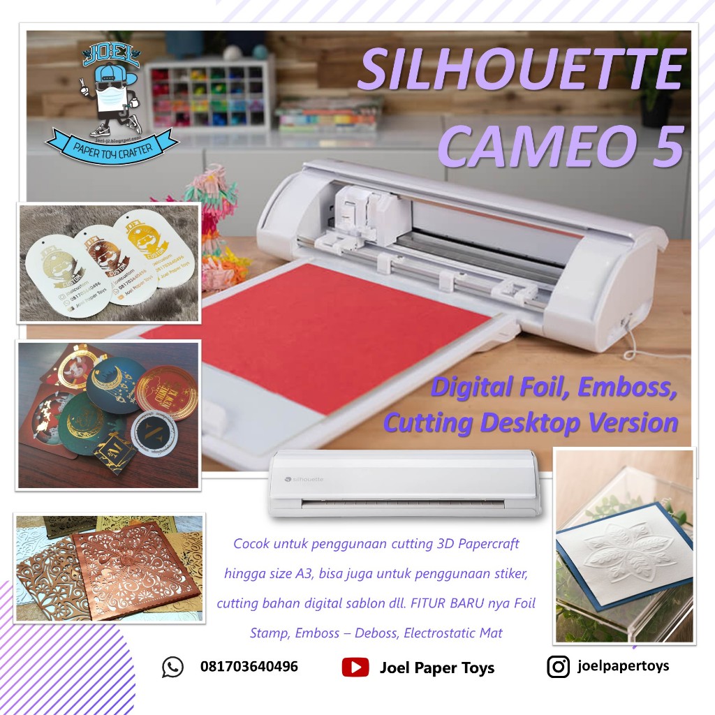 Silhouette Cameo 5 -  Mesin Cutting A3
