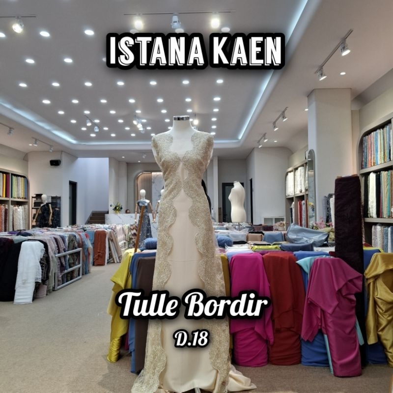 Tulle Bordir IK | Tulle Payet | Tulle Bordir Payet -ISTANAKAEN