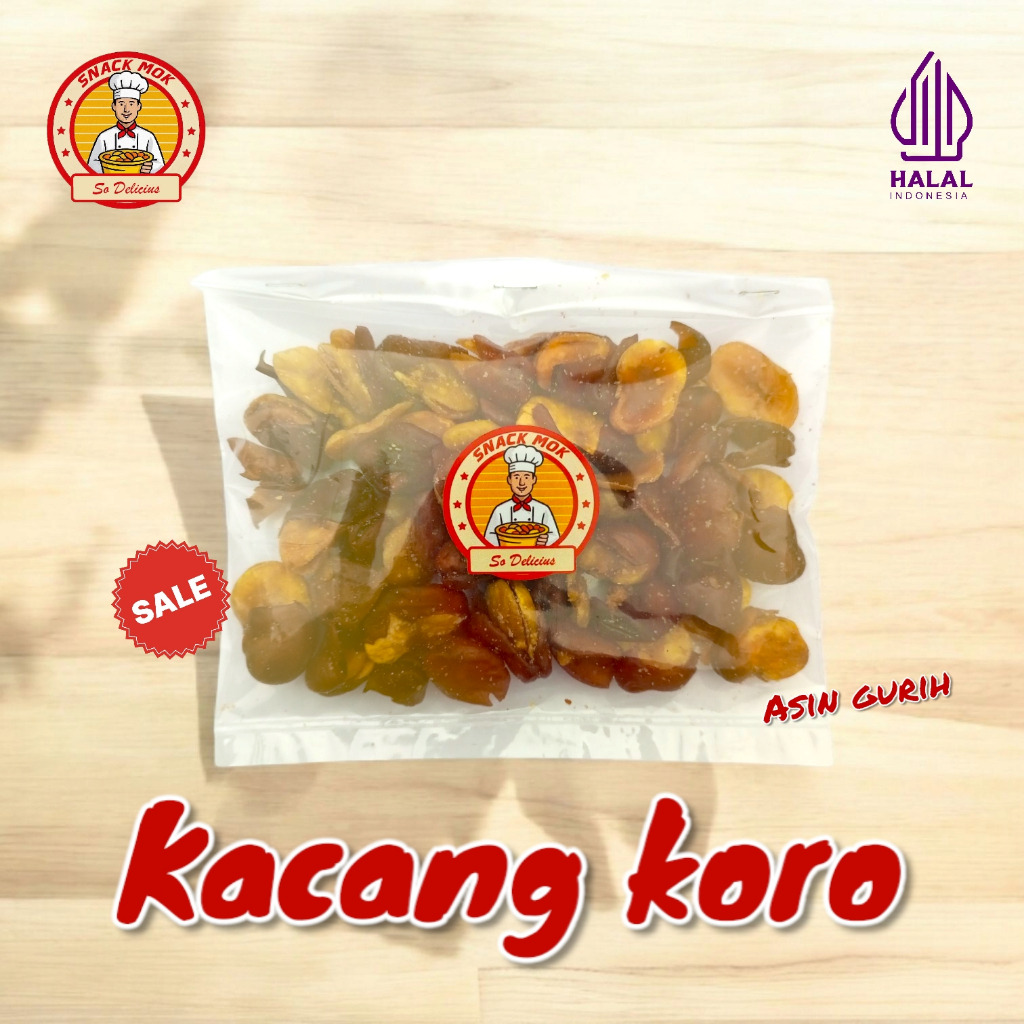 

Kacang Koro Kulit 50gram 500gram 1kg 2kg - Kacang Koro Kulit Asin