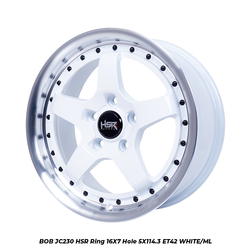 VELG MOBIL RACING PALANG 5 RING 16 HSR WHEEL BOB ERTIGA,BRV,GRANMAX