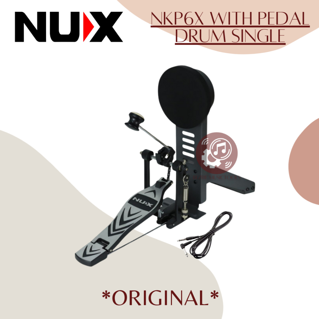 Nux Pedal Kick Pad Set Nux NKP-6X Nux Kickpad Drum NKP6X With Pedal Single Original