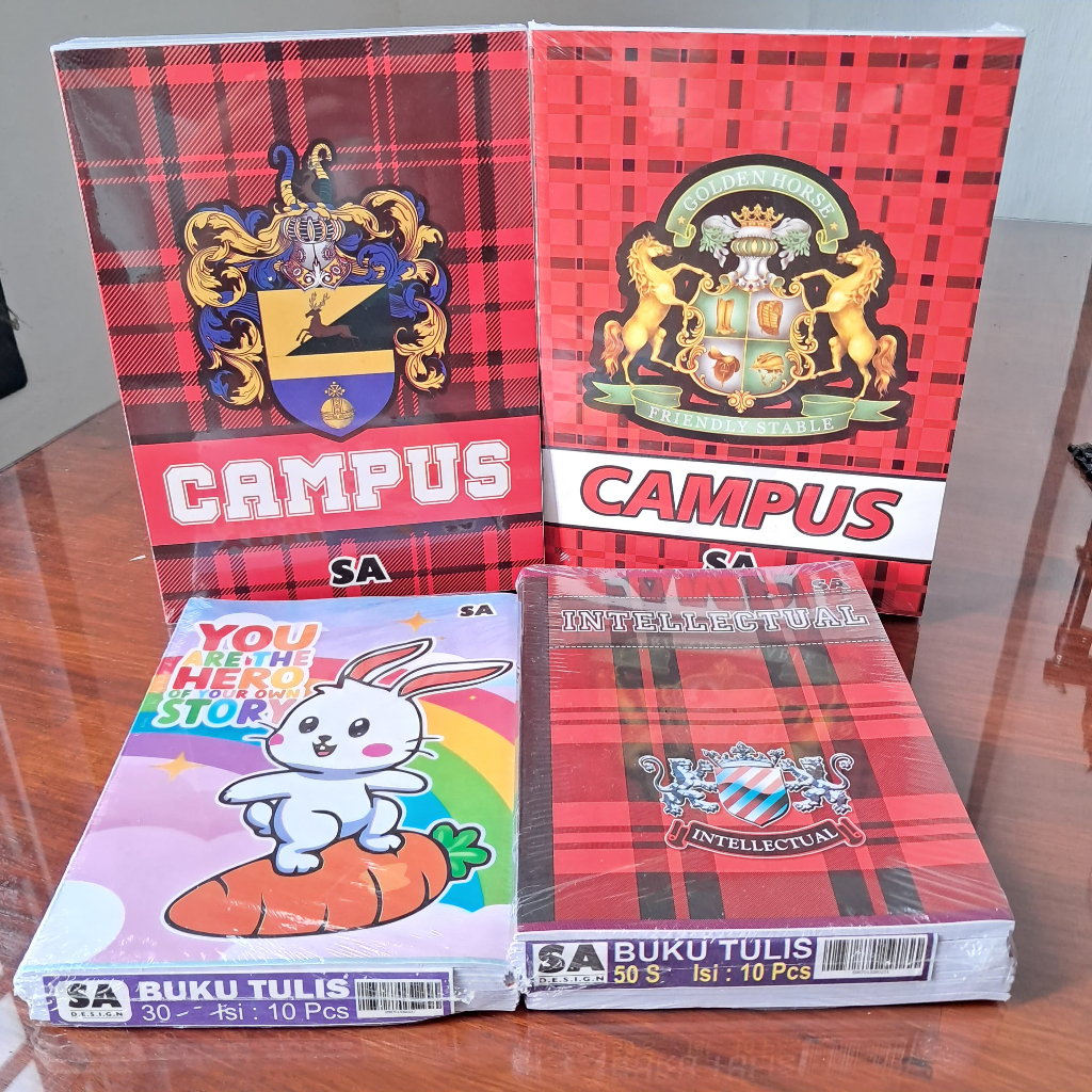 

1 Pak isi 10 Pcs Buku SA isi 30 lbr , 42 lbr , 50 lbr