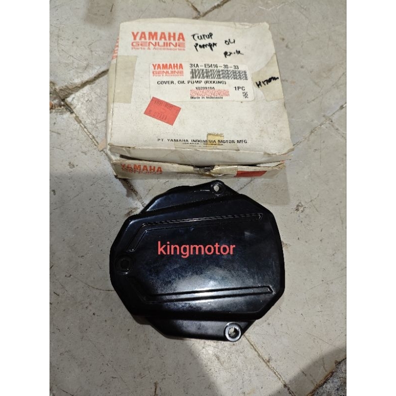 COVER POMPA OLI TUTUP BLOK RXKING RX KING 2002 2001 ORI ASLI ORIGINAL YAMAHA