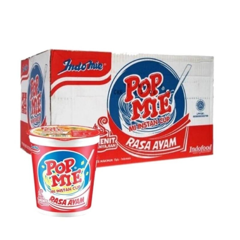 

1 Dus isi 24 - Pop mie rasa ayam